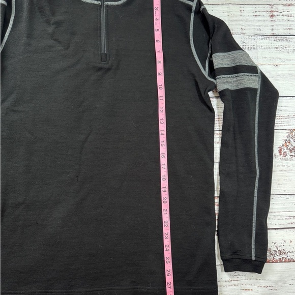KUHL Team 1/4 Zip L 100% Merino Wool black - Picture 8 of 12